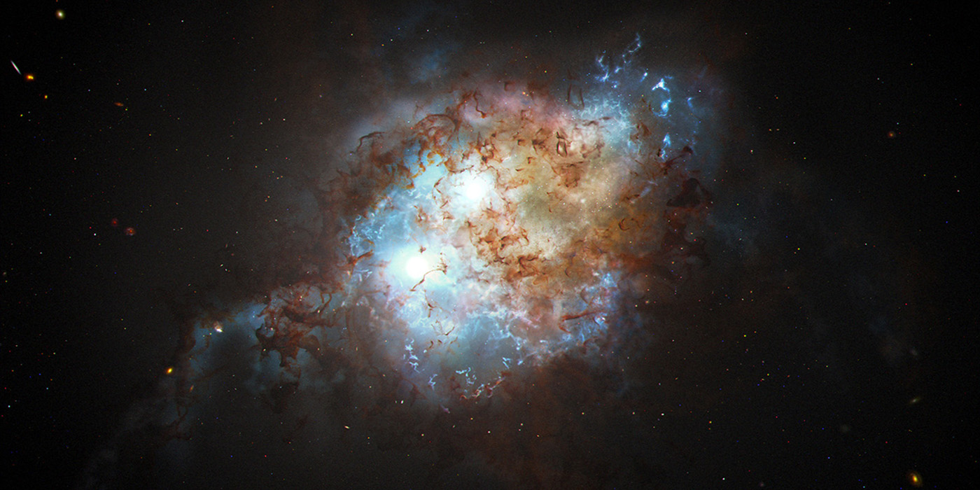 Hubble Telescope Finds Double Quasar in Early Universe