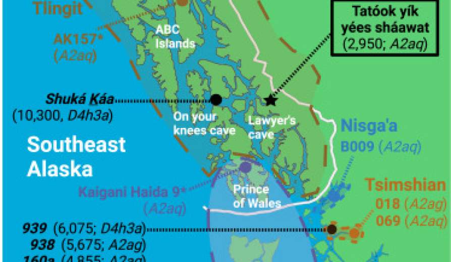 Searching for Ancient Bears in an Alaskan Cave Led to an Important Human Discovery; Photo: Map of Southeast Alaska
