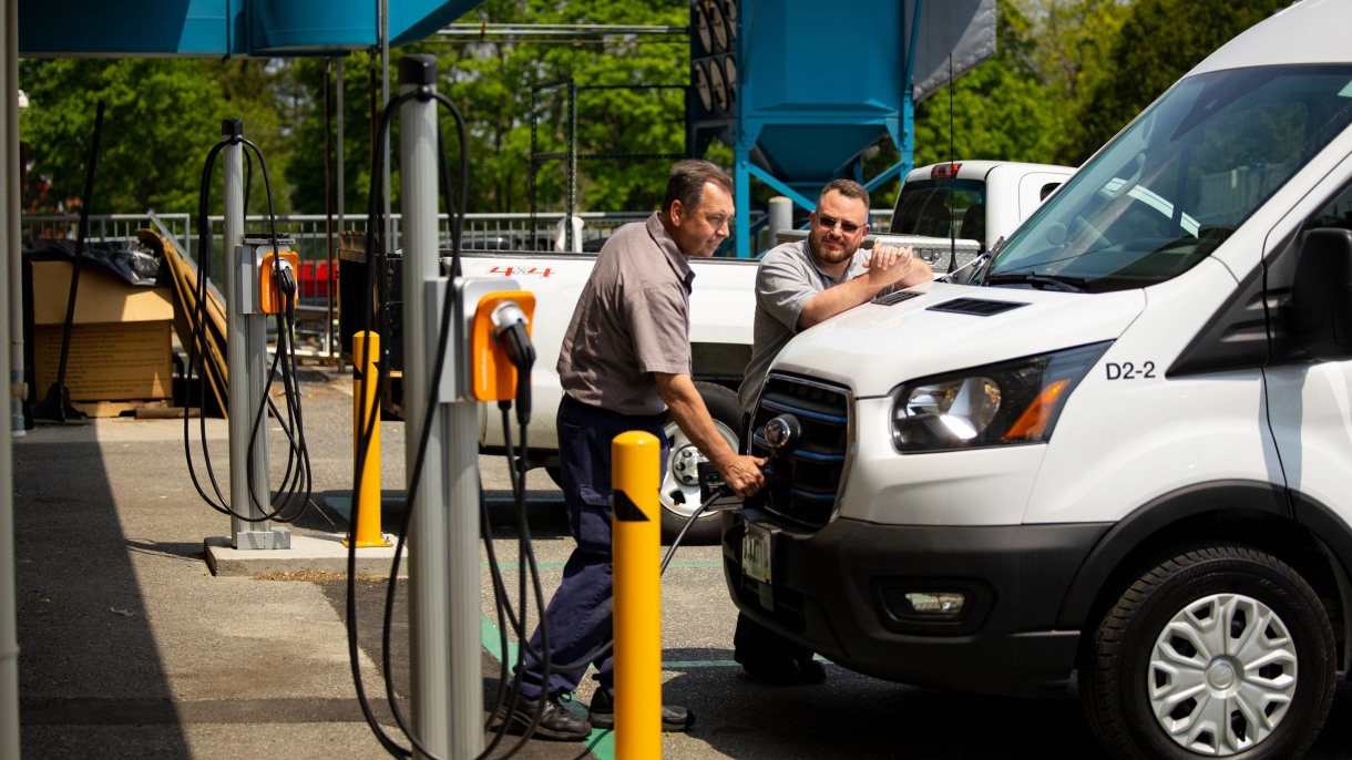 Brown Makes Strides Toward Fully Electrifying Its Vehicles, Groundskeeping Equipment