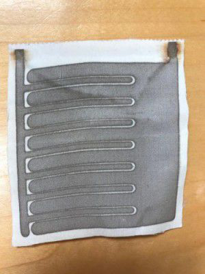 Prototype of biofilm bandage developed at The Ohio State University.
