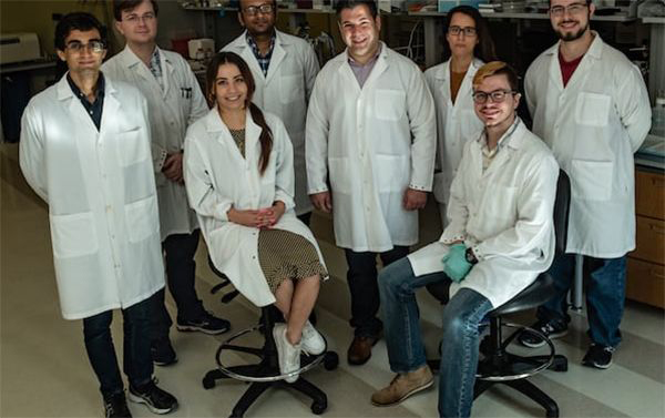 Members of Rice’s Veiseh Lab