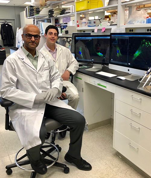 Yasser Aldhamen and Patrick O'Connell