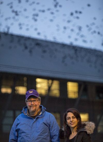 Biologist Douglas Wacker and acoustics expert Shima Abadi