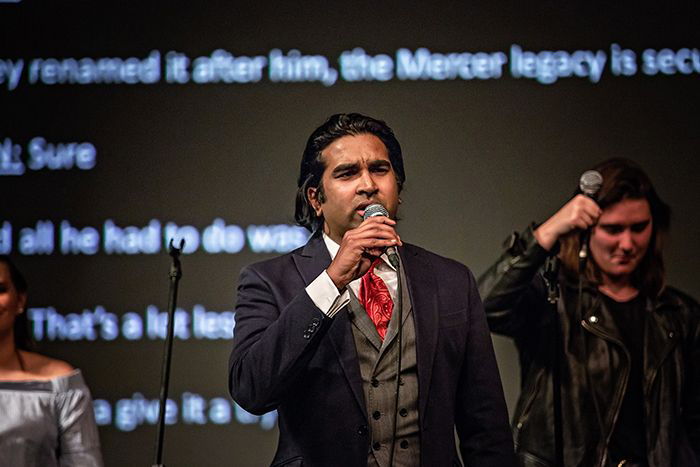 Image: "Hamiltunes" is performed in Nashville, Indiana.