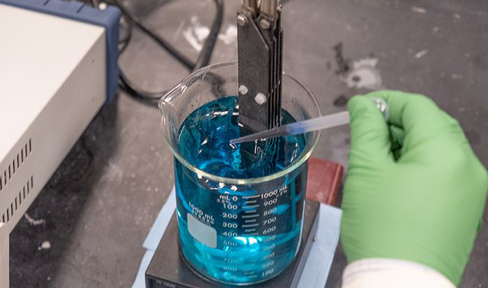Scientist working in a laboratory