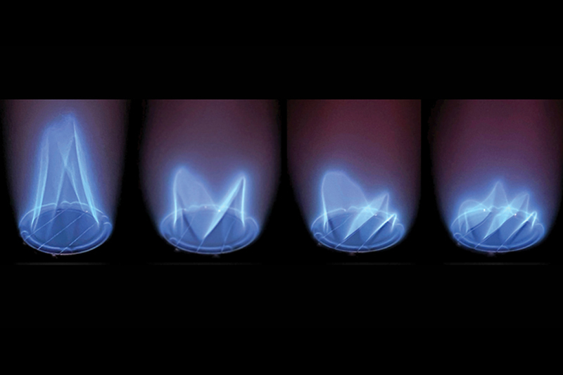 Purdue Innovations Use Electric Fields and Electrode Configurations to Manipulate a Flame’s Shape, Heat Release