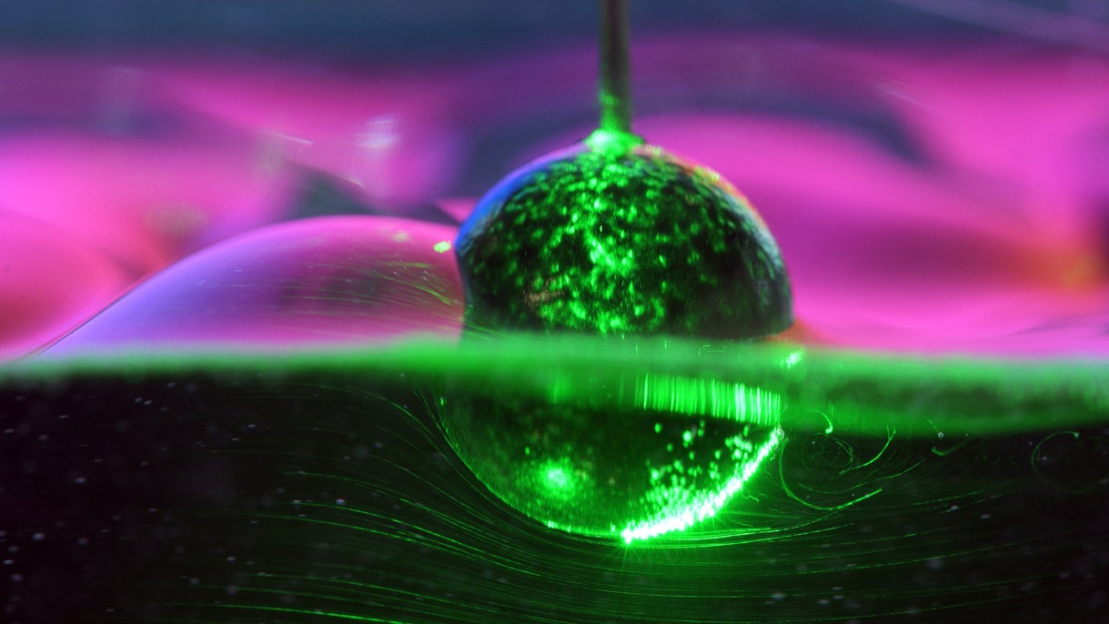 Brown fluid dynamics researchers shed light on how partially submerged objects experience drag