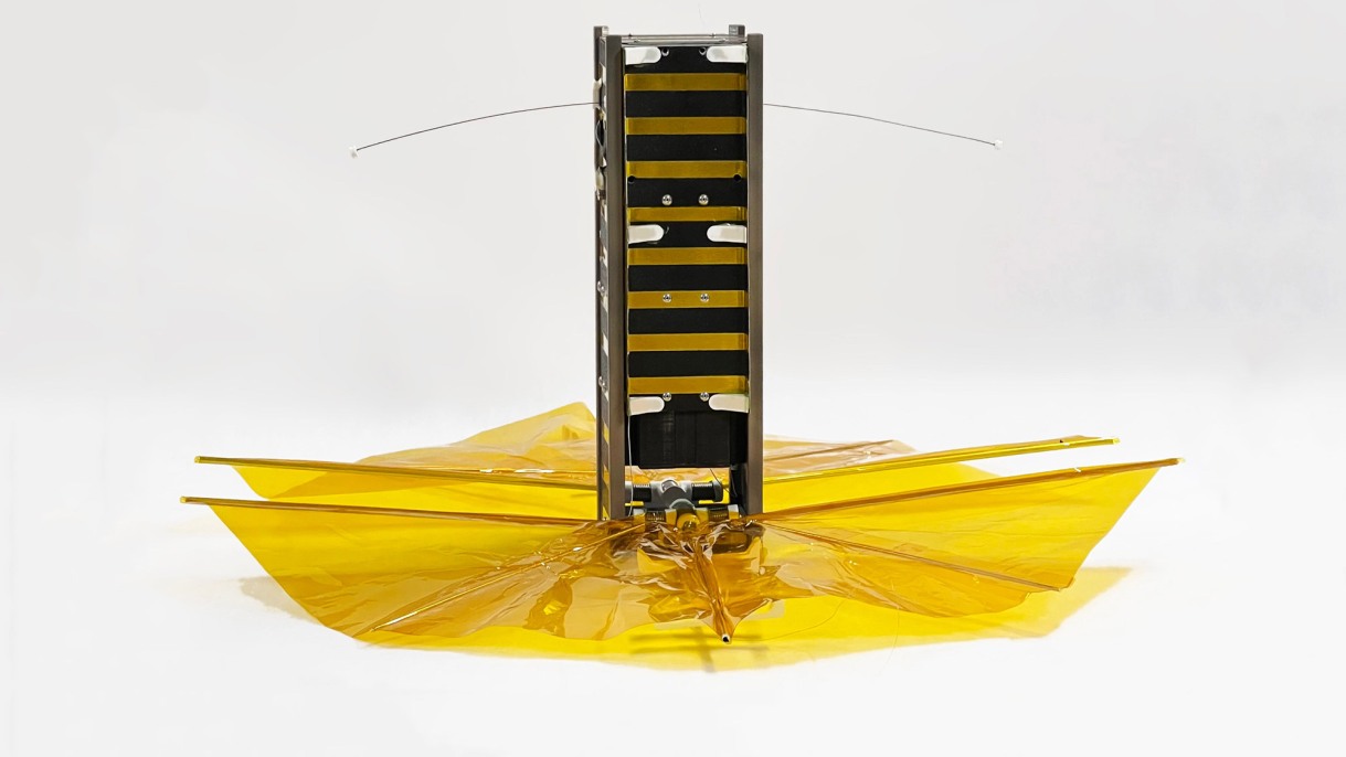 Satellite Built as Low-Cost Way to Reduce Space Junk Reenters Atmosphere Years Early