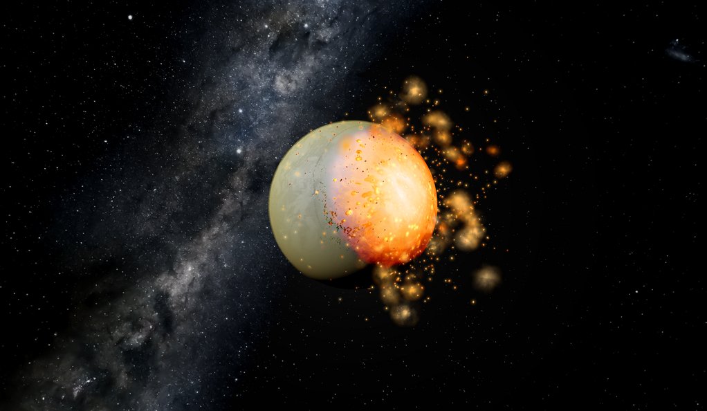 What Keeps Venus Looking So Young? A Powerful Jolt Early on, Perhaps