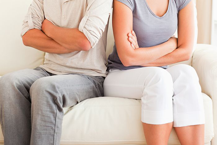 Image: couple arguing