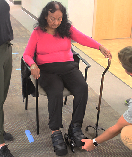 "Stroke Therapy Shoe Invented at USF Empowers Patients’ Recovery"