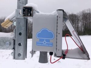 "U-M Biological Station activates snowpack sensor to study changing winters"