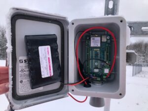 "U-M Biological Station activates snowpack sensor to study changing winters"