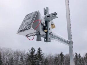 "U-M Biological Station activates snowpack sensor to study changing winters"
