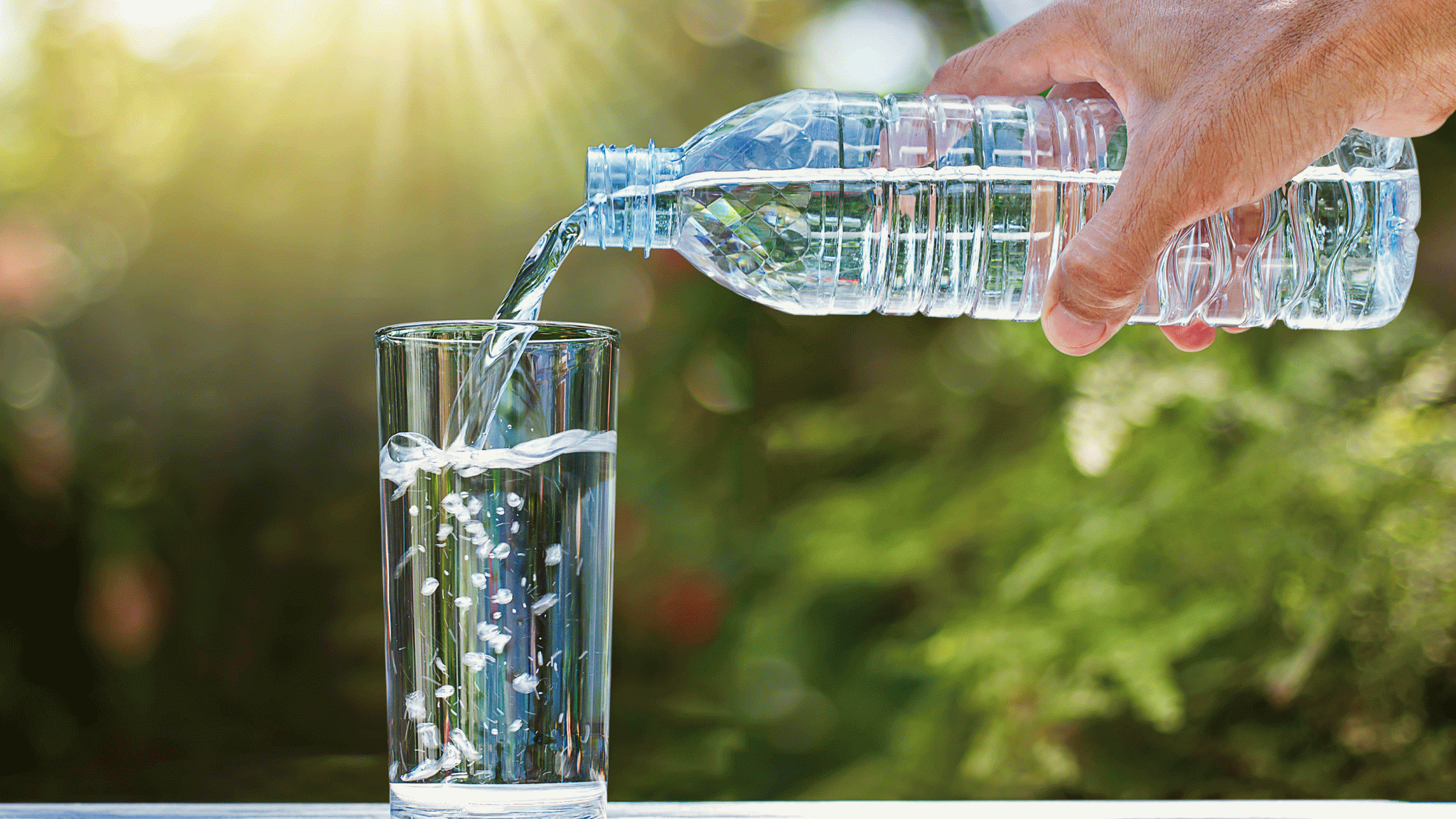 Research & Innovation What’s in Your Bottled Water? Study Suggests There May Be Hundreds of Thousands of Tiny Plastic Bits