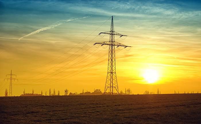 Image: power transmission lines