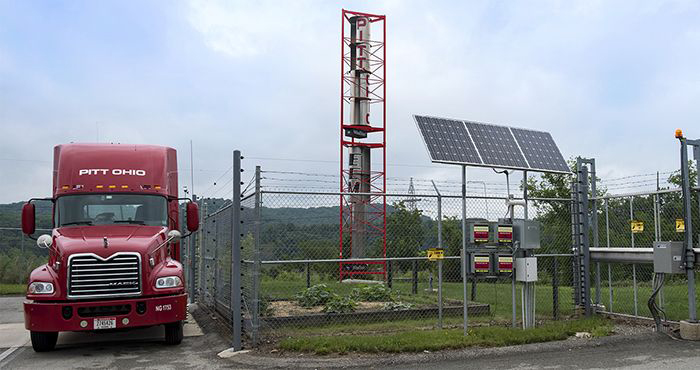 Image of the microgrid at PITT OHIO