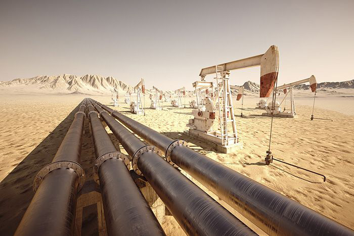 Oil field image
