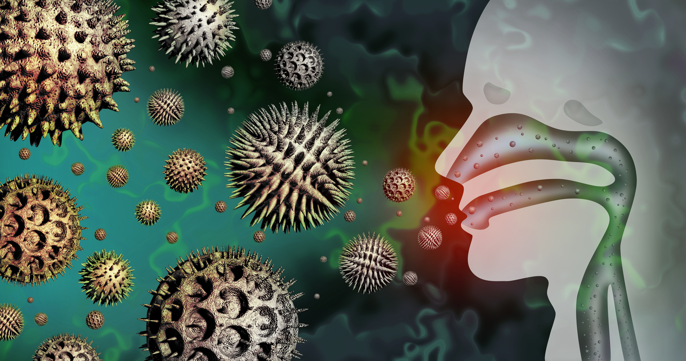 COVID patients breathe large amounts of virus early on