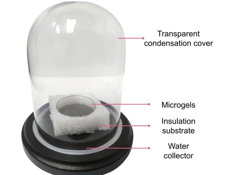 "Hot Summer Air Turns Into Drinking Water With New Gel Device"
