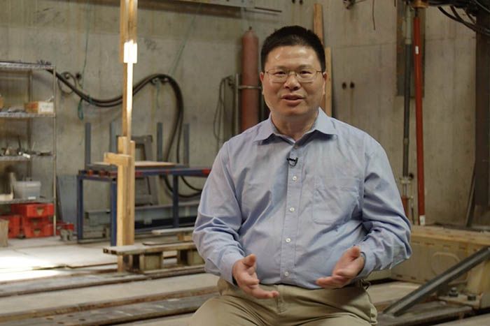 Oregon State University wood chemist Kaichang Li Oregon State University wood chemist Kaichang Li