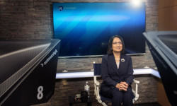 Neeli Bendapudi, president of Penn State Uninversity