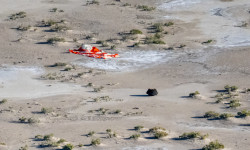 Picture of OSIRIS-Rex craft after landing