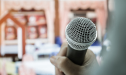 Picture of a microphone