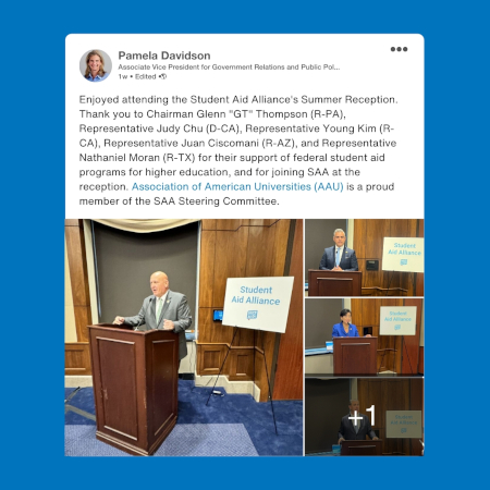 Linkedin post from Pamela Davidson
