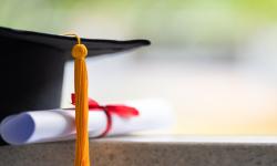 Grad Cap and Diploma