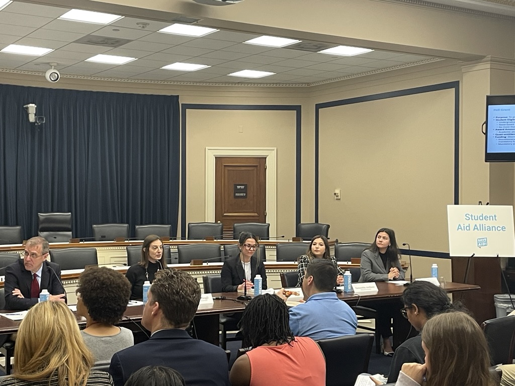 "Student Aid Alliance Hill Briefing"