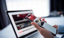 Phone and Laptop