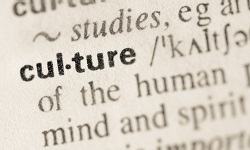 closeup of the definition of culture in a dictionary