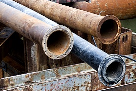 metal pipes