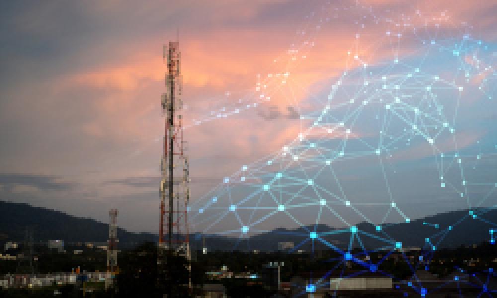 A radio satelitte tower