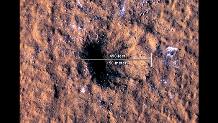 "Analysis of NASA InSight Data Suggests Mars Hit by Meteoroids More Often Than Thought"