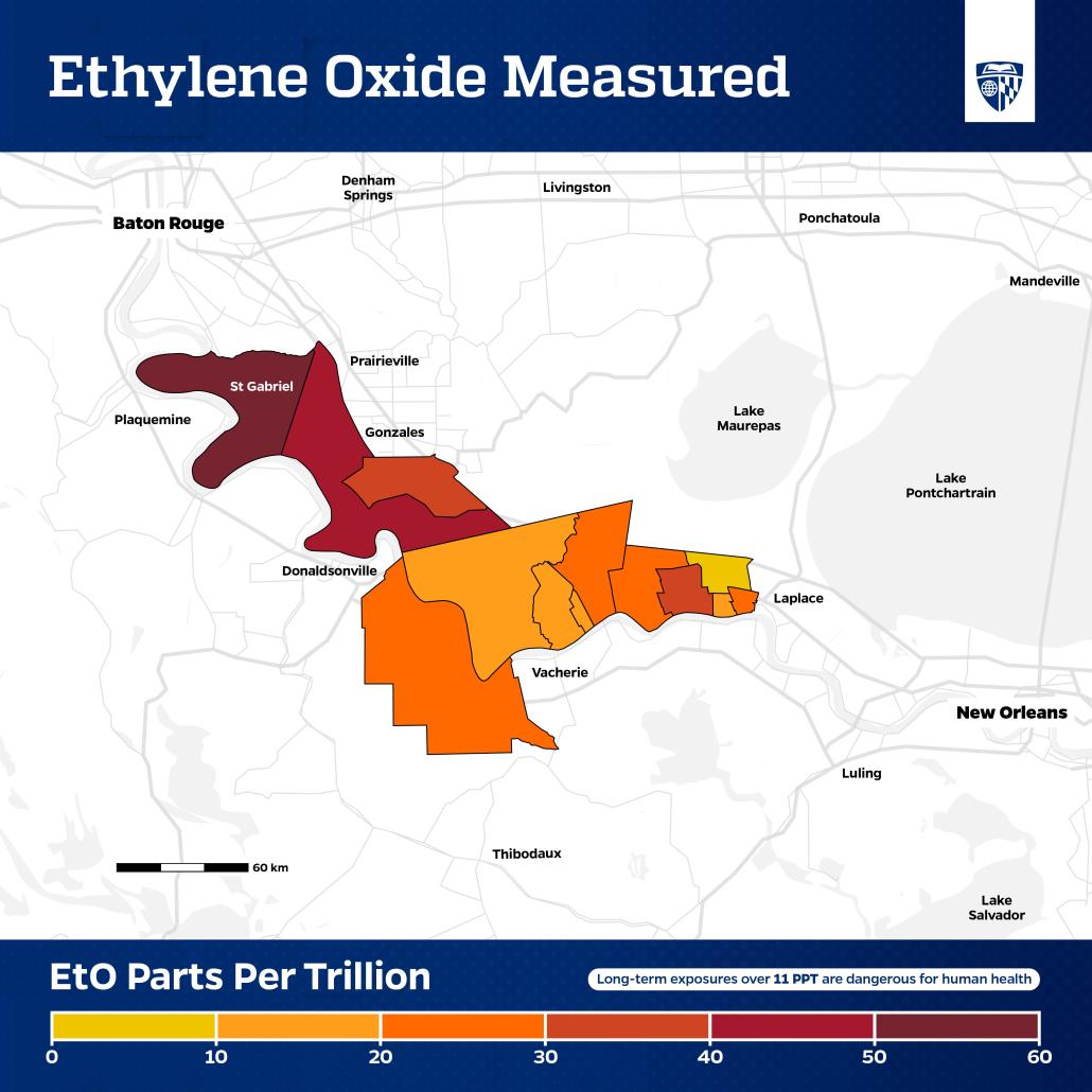 "Surprisingly High Levels of Toxic Gas Found in Louisiana"
