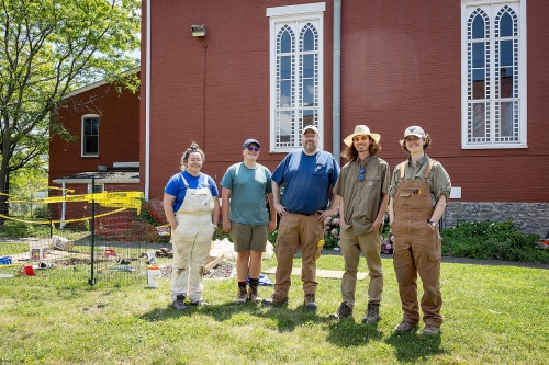 UB Archaeologist, Students Conducting Dig on Site of Historic Buffalo Church