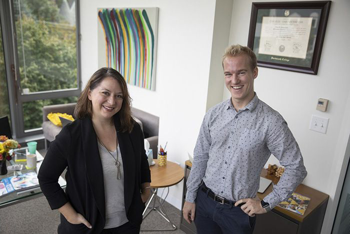 Leah Somerville and Erik Nook. 