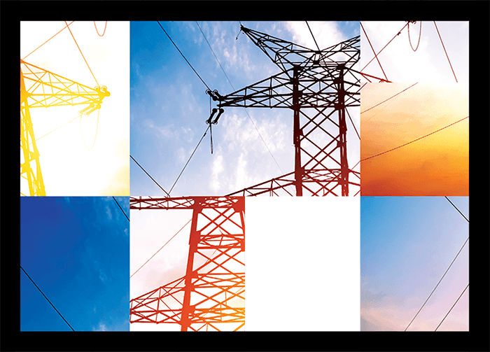 Image of power grid