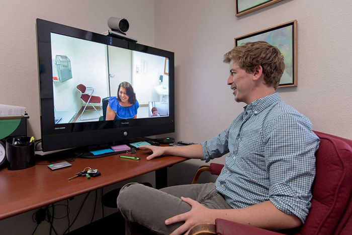 Donnie Kleine-Kracht, a doctoral student at Texas A&M University