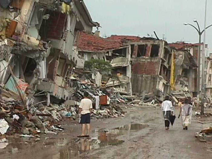 Earthquake damage