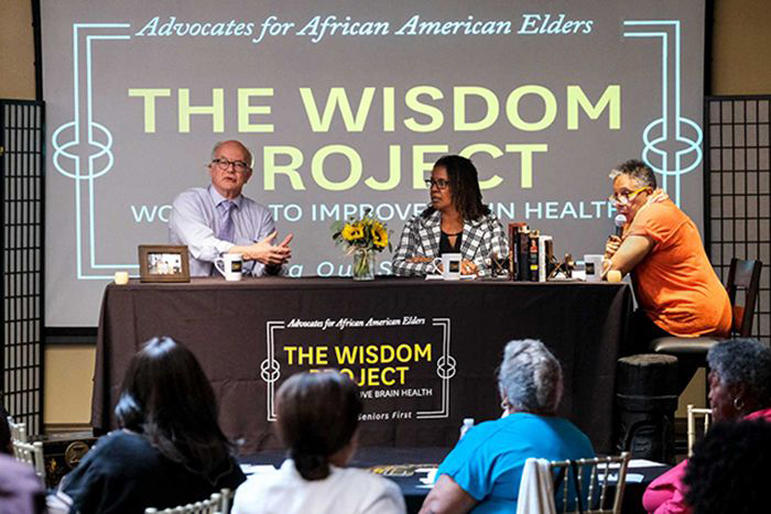 Michael Harrington, Karen Lincoln and Rose Monteiro