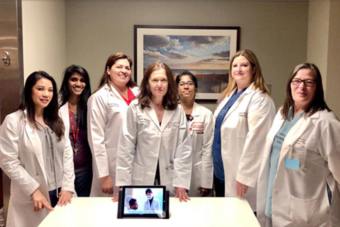 Marian Duong, Jaynita Patel, Maria Bembi, Felicia Schenkel, Siva Ganesh, Amy Hackmann and Tammie Possemato