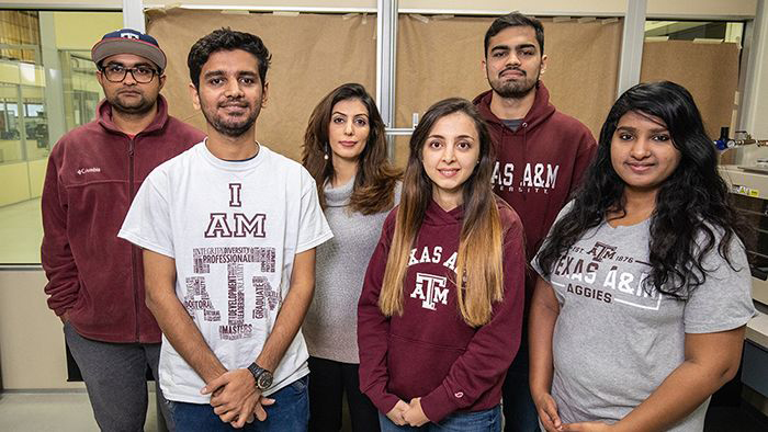 Dr. Dorrin Jarrahbashi and her graduate students