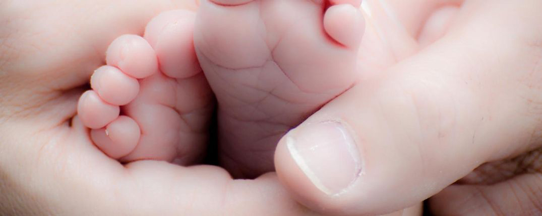 Image of an infant's feet