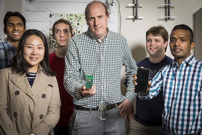 The research team from the UW Department of Electrical Engineering and the Allen School of Computer Science & Engineering