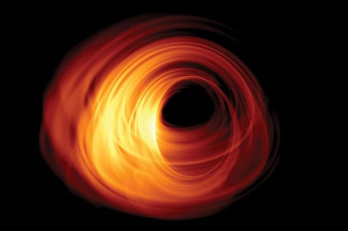 Black hole illustration