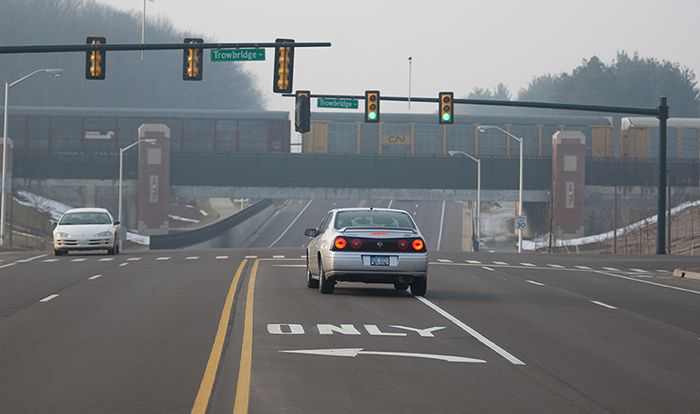 Image: Car on highway