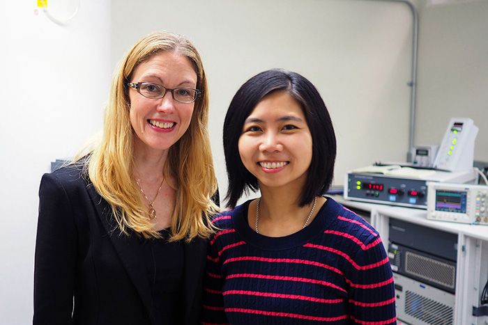 Lynette Cegelski and Wiriya Thongsomboon